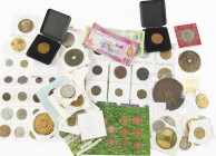 Surprise box with 100 or more tokens a.w. charm token, coin weight 1842 and many more