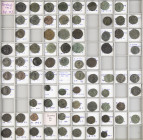 Ancient coins in lots - Roman coinage - A nice lot Roman Folles of Constantine I The Great, the normal issues but also some commemoratives like CONSTA...