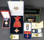 Netherlands - Orders and decorations bestowed upon Dr. K.W. Reinink, during his tenure at the Dutch Ministry of Foreign Affairs, 1960-1985. Consisting...