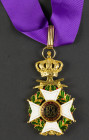 Belgium - Orde van Leopold I, Commander Military Division, bilingual