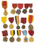 Lots - Miscellaneous - Belgium, lot various medals, including on medal bar