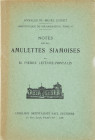 Literature - World - P. Lefèvre-Pontalis 'Notes sur des amulettes siamoises' Paris 1926 (uncut)