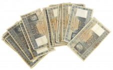 Netherlands - Small box banknotes Netherlands 10 Gulden 1933-39 type Grijsaard Mev. 40-1a (14x) + Mev. 40-1b (18x) - Total 32 pcs. in F or better
