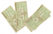 Netherlands - Small box with 100 Cent 1944 concentration camp Westerbork series AA + CC - Total 10 pcs.