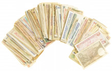 Asia - Box filled with c. 400 banknotes Asia