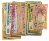 Asia - Sri Lanka - Small boxbanknotes 1974-2010 - Total ca. 64 pcs.