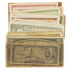 Cuba - Small box banknotes Cuba 1949-1998 - Total ca. 48 pcs.
