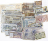 France - Box banknotes France including 50 Francs 1927 + 1932, 500 Francs 1944 + 1955, 1000 Francs 1940, etc. etc. - Total ca. 54 pcs.