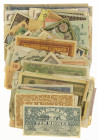 Germany - Small box banknotes Notgeld/Inflation Germany - Total ca. 175 pcs. and Denmark 5 Kroner 1928 + 10 Kroner1932