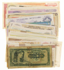 Yugoslavia - Small box banknotes Yugoslavia, Slovenia, Serbia, Krajina, etc. - Total ca. 79 pcs.
