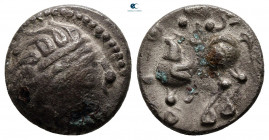 Eastern Europe. Imitation of Philip II of Macedon 200-100 BC. Drachm AR