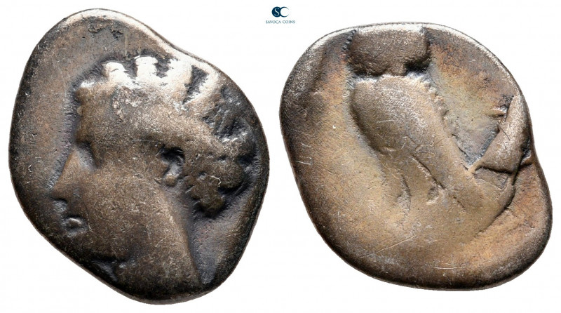 Lucania. Velia circa 440-400 BC. 
Drachm AR

19 mm, 3,40 g



nearly very...