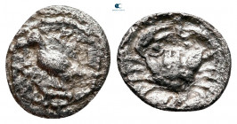 Sicily. Akragas circa 450-440 BC. Litra AR