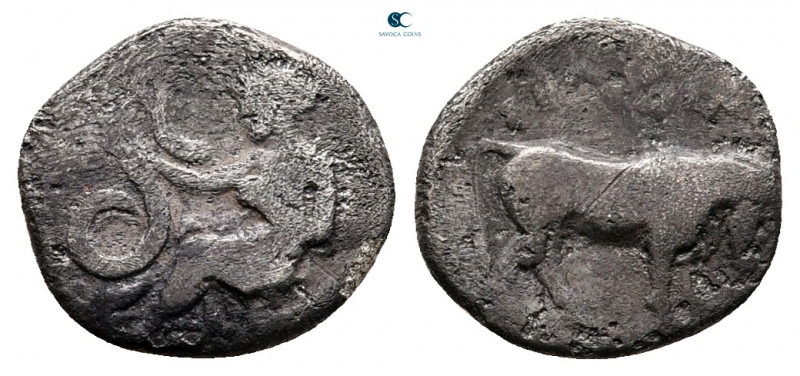 Sicily. Selinus circa 410 BC. 
Litra AR

11 mm, 0,65 g



nearly very fin...