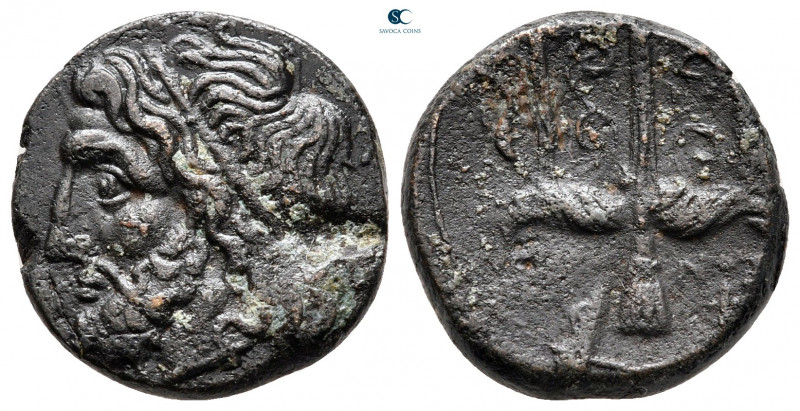 Sicily. Syracuse. Hieron II 275-215 BC. 
Bronze Æ

18 mm, 4,83 g



very ...