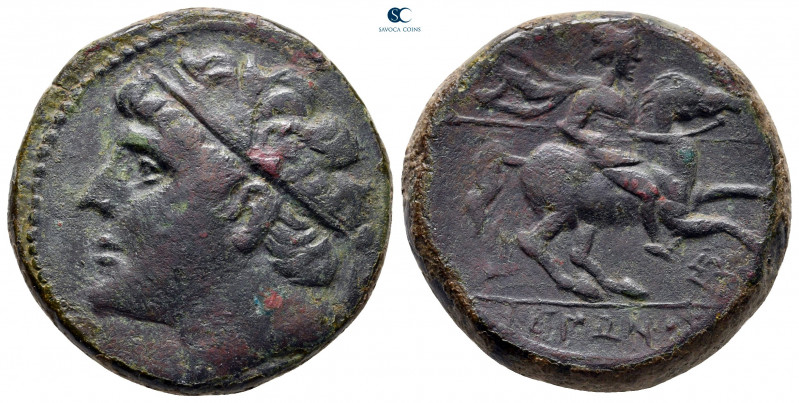 Sicily. Syracuse. Hieron II 275-215 BC. 
Bronze Æ

27 mm, 17,15 g



very...