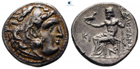 Kings of Macedon. Lampsakos. Alexander III "the Great" 336-323 BC. Struck under Antigonos I Monophthalmos, circa 310-301 BC. Drachm AR