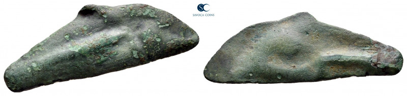 Scythia. Olbia circa 437-410 BC. 
Cast dolphin Æ

28 mm, 1,64 g



very f...