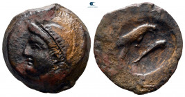 Scythia. Olbia circa 350-300 BC. Bronze Æ