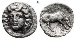 Thessaly. Larissa circa 356-320 BC. Obol AR