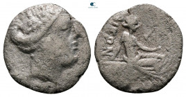 Euboea. Histiaia circa 300-100 BC. Obol AR