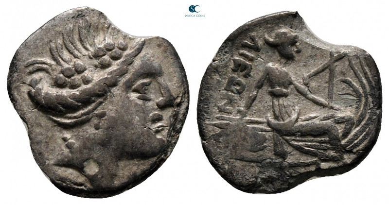 Euboea. Histiaia circa 300-100 BC. 
Obol AR

13 mm, 0,86 g



nearly very...