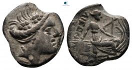 Euboea. Histiaia circa 300-100 BC. Obol AR