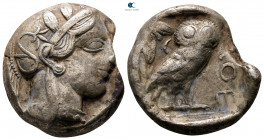 Attica. Athens circa 454-404 BC. Tetradrachm AR