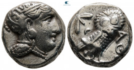 Attica. Athens circa 350-294 BC. Tetradrachm AR