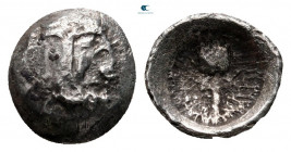 Asia Minor. Uncertain mint circa 500-450 BC. Hemiobol AR