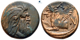 Cimmerian Bosporos. Pantikapaion circa 310-303 BC. Bronze Æ