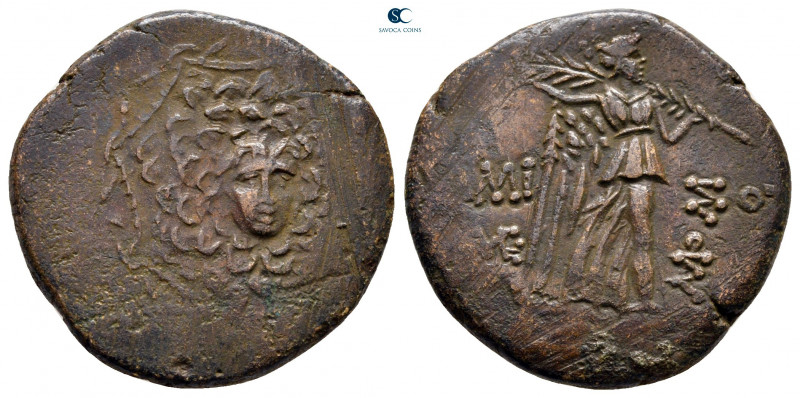 Pontos. Amisos. Time of Mithradates VI Eupator circa 120-63 BC. 
Bronze Æ

23...