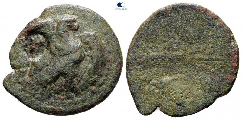 Kings of Bithynia. Nikomedeia. Prusias II Cynegos 182-149 BC. 
Bronze Æ

22 m...