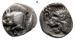 Mysia. Kyzikos circa 525-475 BC. Obol AR