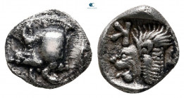 Mysia. Kyzikos circa 525-475 BC. Obol AR