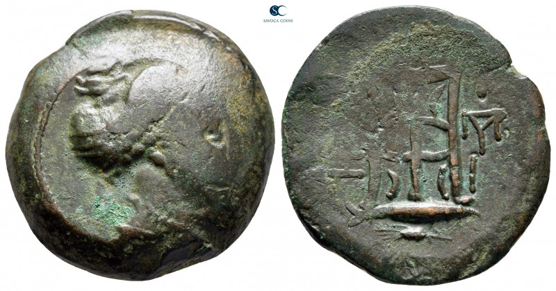 Mysia. Kyzikos circa 300-200 BC. 
Bronze Æ

27 mm, 13,32 g



nearly very...