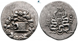 Mysia. Pergamon circa 166-67 BC. Cistophoric Tetradrachm AR