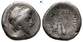 Kings of Cappadocia. Mint A (Eusebeia under Mt.Argaios). Ariobarzanes III Eusebes Philoromaios 52-42 BC. Drachm AR