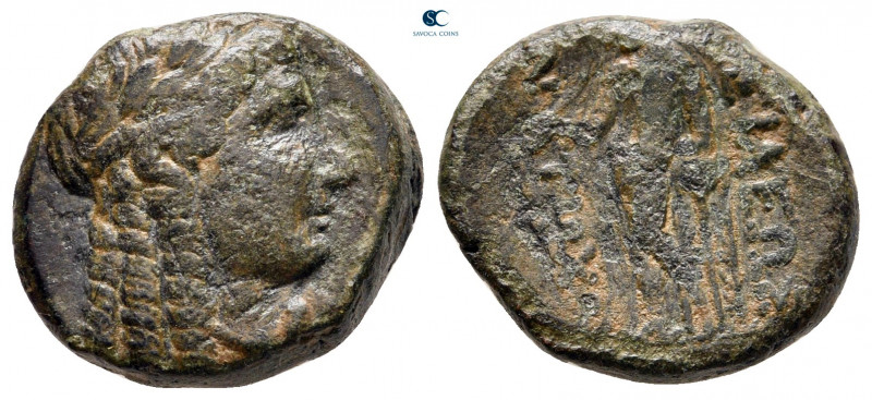 Seleukid Kingdom. Antiochos II Theos 261-246 BC. 
Bronze Æ

18 mm, 5,33 g

...