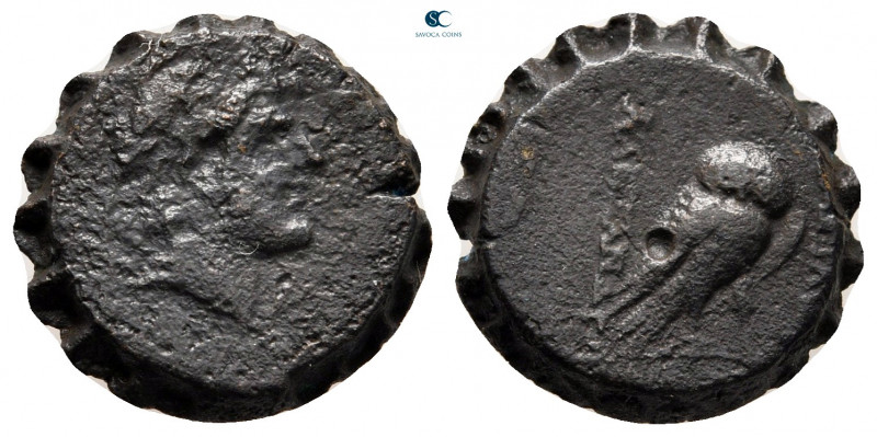 Seleukid Kingdom. Antioch. Alexander I Balas 152-145 BC. 
Serrate Æ

16 mm, 4...