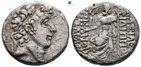 Seleukid Kingdom. Antioch on the Orontes. Philip I Philadelphos 95-75 BC. Tetradrachm AR