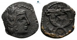 Nabataean Kingdom. Petra. Aretas IV 9 BC-AD 40. Bronze Æ