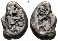 Persia. Achaemenid Empire. Sardeis. Time of Artaxerxes I to Xerxes II 455-420 BC. Siglos AR