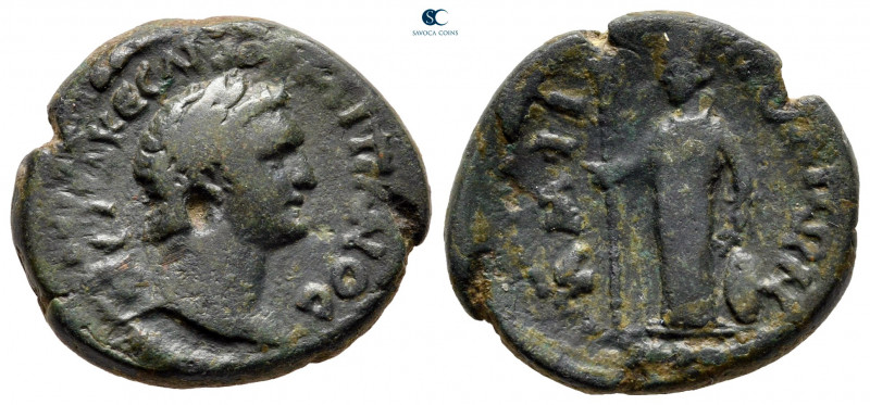 Macedon. Amphipolis. Domitian AD 81-96. 
Bronze Æ

21 mm, 6,88 g



nearl...