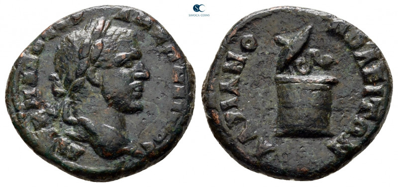 Thrace. Hadrianopolis. Caracalla AD 198-217. 
Bronze Æ

18 mm, 3,49 g



...