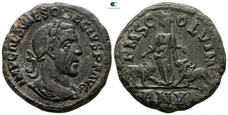 Moesia Superior. Viminacium. Trajan Decius AD 249-251. 
Bronze Æ

29 mm, 17,4...