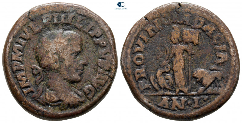 Dacia. Philip I Arab AD 244-249. 
Bronze Æ

29 mm, 18,79 g



very fine