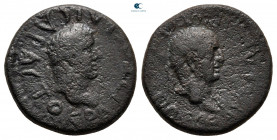 Asia Minor. Uncertain mint. Vespasian and Titus AD 69-79. Bronze Æ