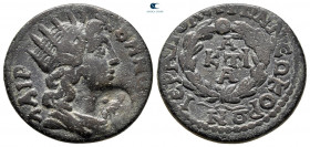 Phrygia. Hierapolis. Pseudo autonomous issue. Time of Elagabalus AD 218-222. Bronze Æ