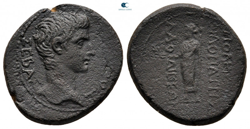 Phrygia. Laodikeia ad Lycum. Tiberius AD 14-37. 
Bronze Æ

20 mm, 5,67 g

...